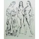 LES TROIS GRACESFOUJITA Tsuguharu Léonard (d'après) (1886 - 1968)