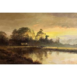 PAYSAGE À L’OREE DU BOIS