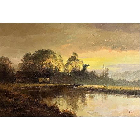 PAYSAGE À L’OREE DU BOIS