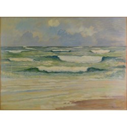 COURSEULLES, LA MER EN HIVER