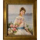 FEMME ET FLEURS