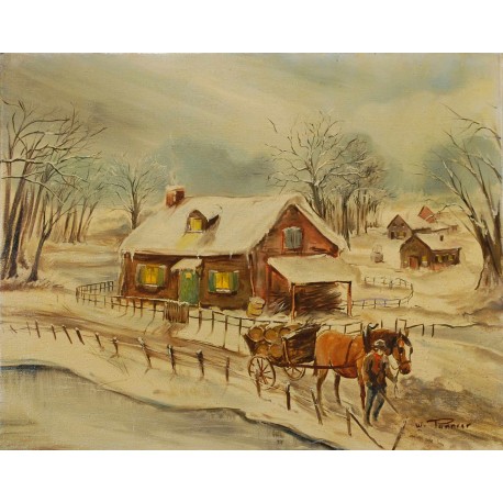 CALECHE EN HIVER