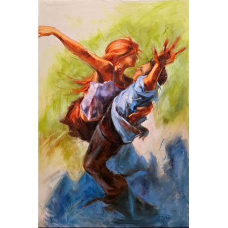 Antonio Palmieri ( Harmonie Dansante) 120x180 cm