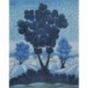 Bahunek Autun arbres bleues symétriques 