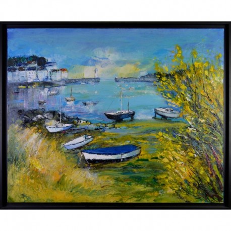 BEVILACQUA Eric barque sur fleuve