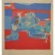 BEZOMBES Roger nature morte rouge