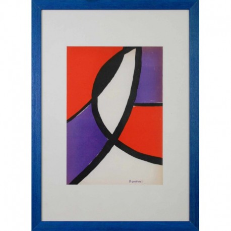 COMPOSITION - BORDONI Enrico (1904-1969) - Sérigraphie