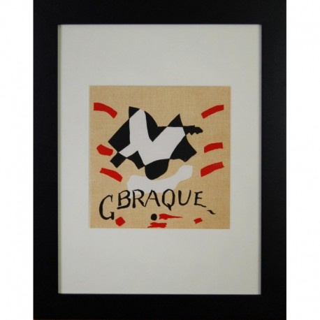 COMPOSITION - BRAQUE Georges (D'après) (1882 - 1963) - Lithographie