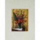BUFFET Bernard coquelicot vase bleu