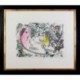 CHAGALL Marc personnage suivi par formes