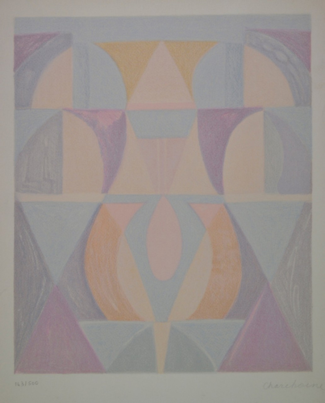 COMPOSITION - CHARCHOUNE Serge (1888 - 1975) - Lithographie