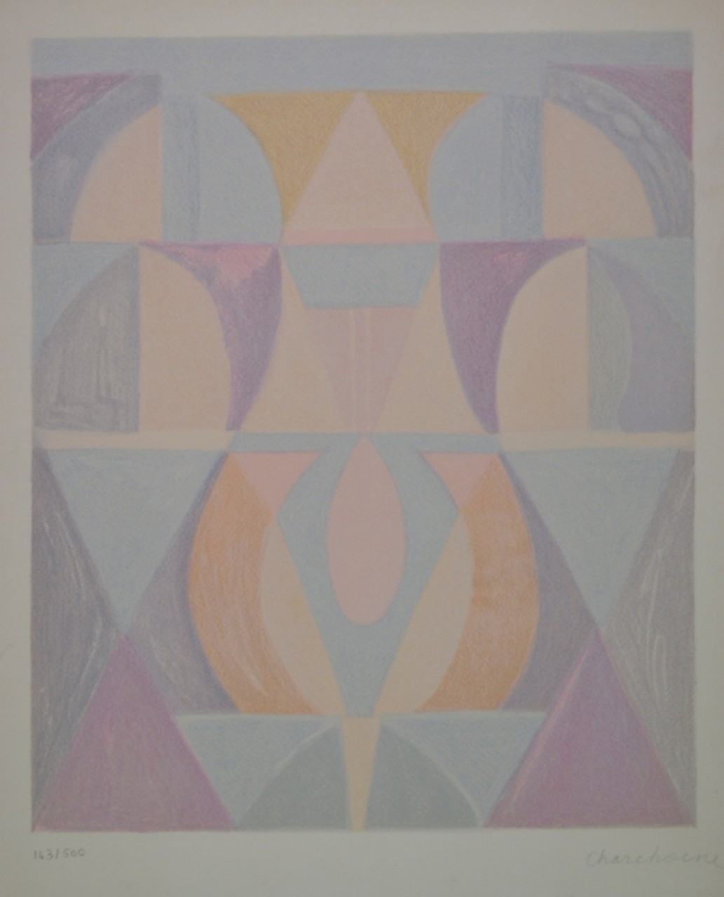 COMPOSITION - CHARCHOUNE Serge (1888 - 1975) - Lithographie