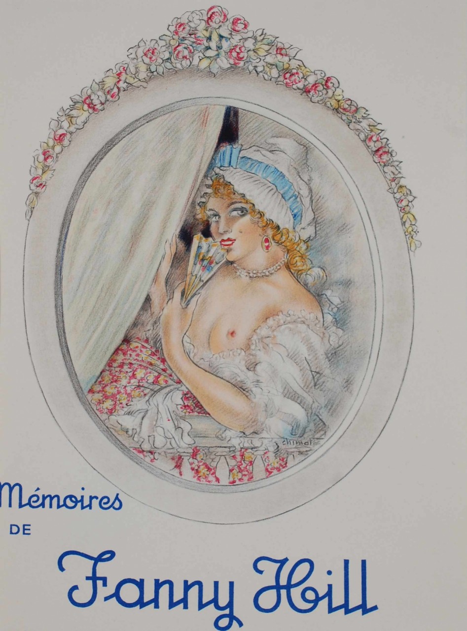 CHIMOT Edouard femme - mémoires de Fanny Hill