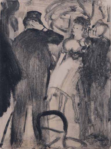 LA CONVERSATION, DEGAS Edgar ( d'aprés ) (1834-1917)